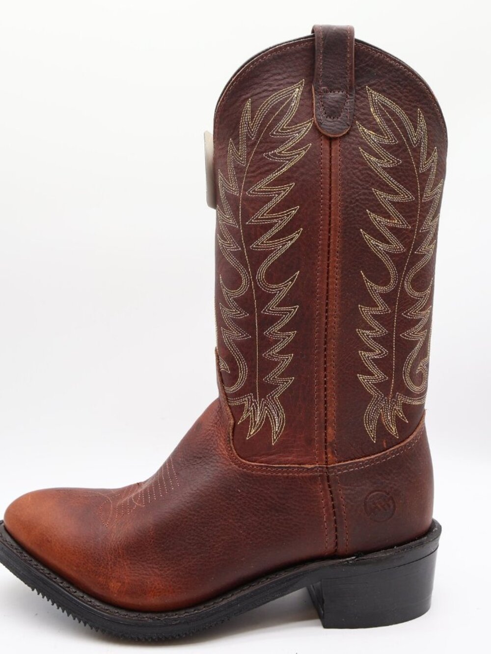 Double-H Boots Mens 8.5 D USA Leather Work Western Cowboy Boots NIB 3269 - Picture 13 of 16